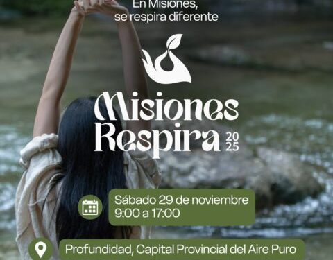“Misiones Respira” llega a Profundidad con actividades de salud, naturaleza y bienestar