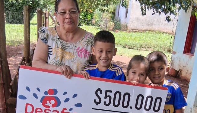Caraguatay: entregaron premio a ganadora del Desafío Confort
