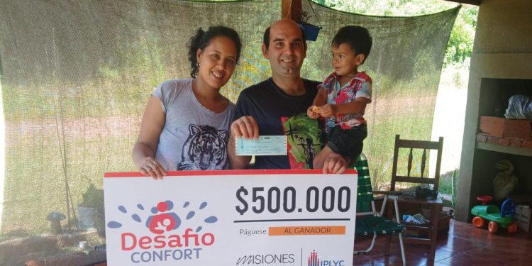 Caá Yarí: entregaron premio a ganador del Desafío Confort