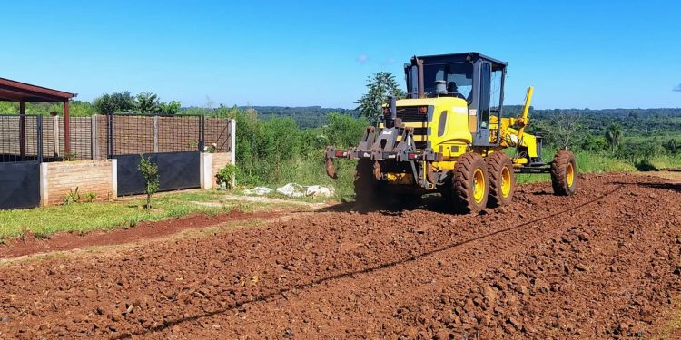 Obras y tareas de mantenimiento continúan activas en Oberá en enero