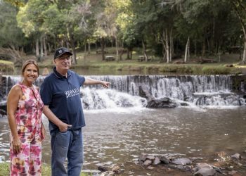 En la previa al Festival del Verano, Passalacqua recorrió las instalaciones del balneario El Francés