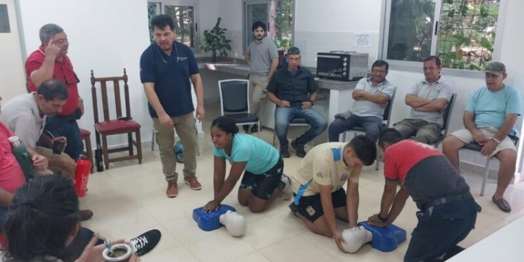 Guías turísticos de San Ignacio recibieron capacitación en primeros auxilios