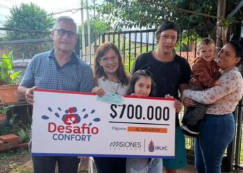 Posadas: entregaron premio a ganadora del Desafío Confort