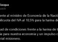 Misiones pidió igualar la alícuota del IVA de la harina de mandioca con la de trigo