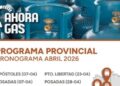 Con precio actualizado, durante abril el programa Ahora Gas continúa recorriendo la provincia