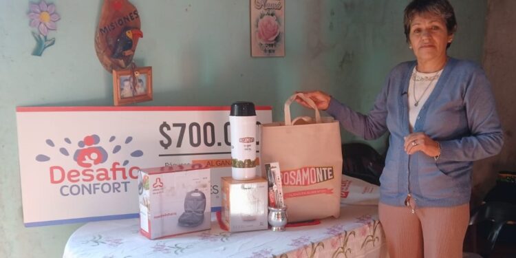 Bonpland: entregaron premio a ganadora del Desafío Confort