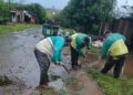 Posadas: cuadrillas municipales trabajan en el despeje de calles y avenidas