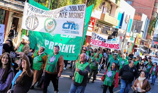 ATE Misiones repudia la visita de Milei y cuestiona “el modelo de ajuste que representa”