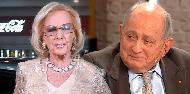 Esta fue la foto prohibida de Mirtha Legrand que desató una guerra de años con Chiche Gelblung