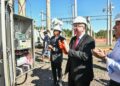 Passalacqua inauguró una subestación que duplica la potencia eléctrica en Puerto Esperanza