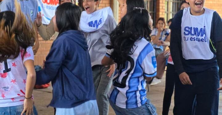 Sumá Tu Escuela llevó Modo Recreo al CEP N.º 26 con juegos y desafíos