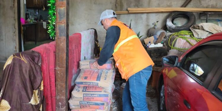 Temporal en Misiones: Unas 500 familias asistidas por la Provincia junto a los municipios