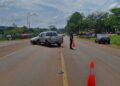Siniestro vial sobre la Ruta 14: una maniobra terminó en colisión entre dos vehículos