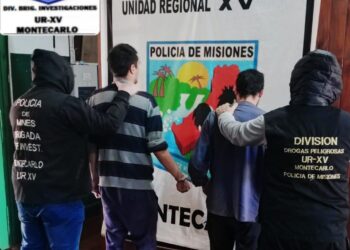 Detuvieron a dos personas buscadas por el robo a un galpón de Montecarlo