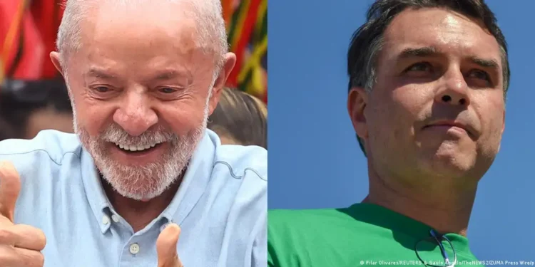 Sondeo Datafolha: Flávio Bolsonaro aventaja a Lula por 2 puntos