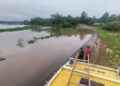 El Río Paraná continúa en ascenso y afecta parcialmente la ruta provincial 103