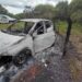 Horror en Posadas: hallaron restos humanos calcinados dentro de un vehículo incendiado